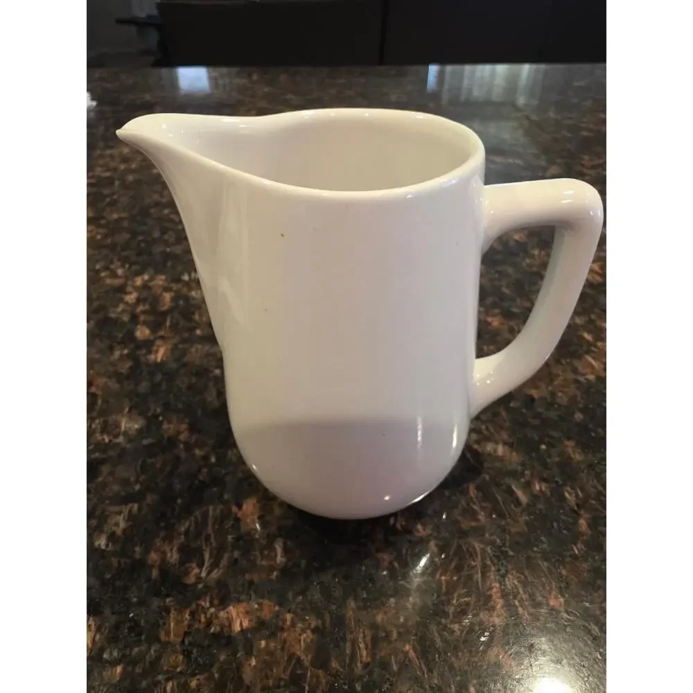 Vintage Coffee Imports International Scalding Pitcher 1/2 Liter Italy Ceramic